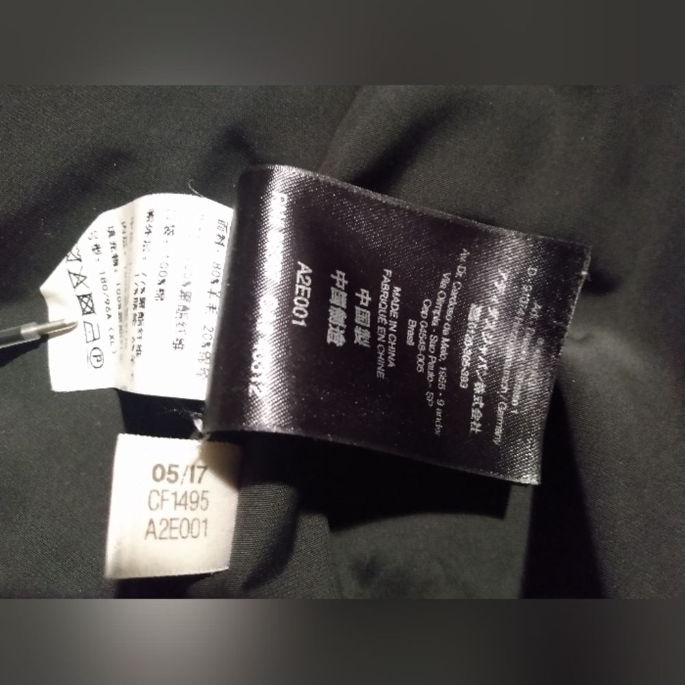 Y-3 Adidas Japan Heavy Wool Blend Lined Deep Pile Fleece Hoodie Winter Jacket XL - Picture 7 of 14